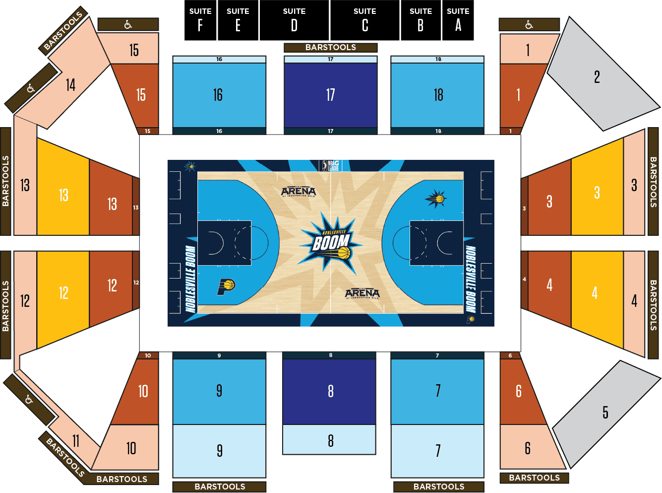 Full Season Membership Seating & Pricing